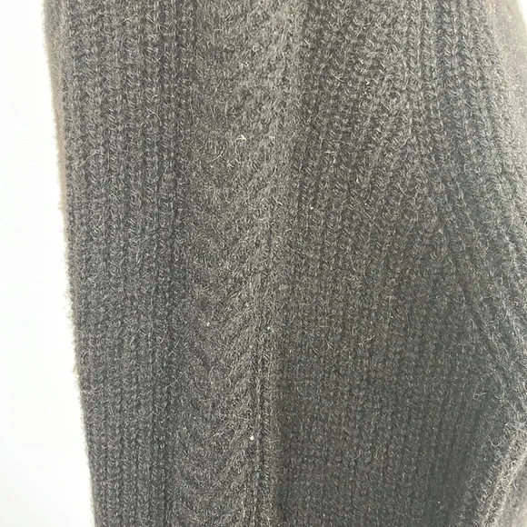 Balenciaga long sleeve sweater knit dress
